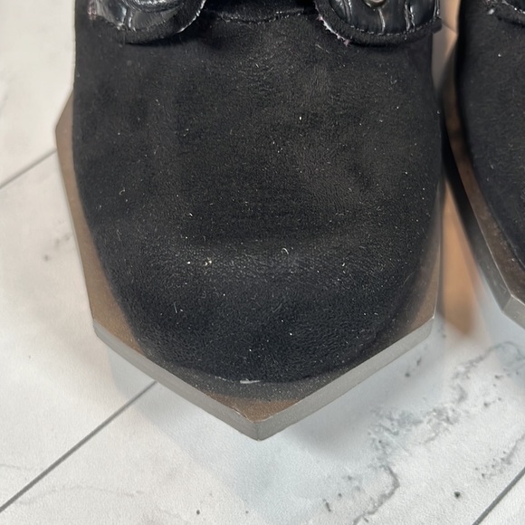 Irregular Choice Womens Shoes Heels Pumps Designer HARD WORKER BLACK 12M EU 43 - Picture 6 of 10